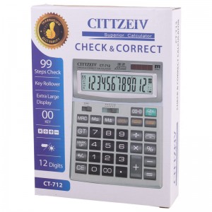 ماشین حساب Cittzeiv CT-712