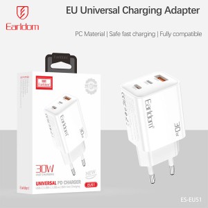 شارژر دیواری 20 وات ارلدام ES-EU51 PD 3A