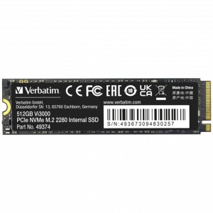 حافظه SSD ورباتیم Verbatim vi3000 512GB M.2