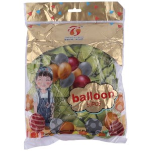 بادکنک کروم 12 اینچ بسته 50 عددی