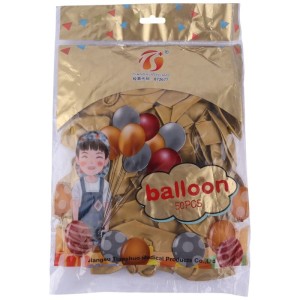 بادکنک کروم 12 اینچ بسته 50 عددی