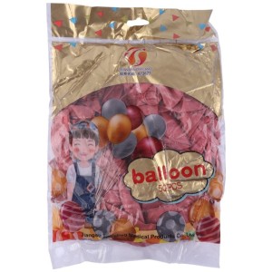 بادکنک کروم 12 اینچ بسته 50 عددی