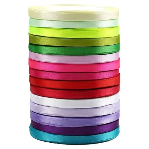 روبان ساتن 1 سانتی متر ساده