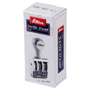 مهر تاریخ دار فارسی شاینی Shiny D-4 حروف