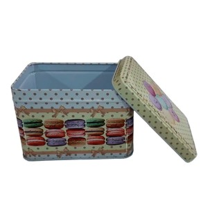 جعبه هدیه فلزی طرح مستطیلی بسته 3 عددی کد 3