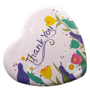 جعبه هدیه فلزی طرح قلبی بسته 3 عددی