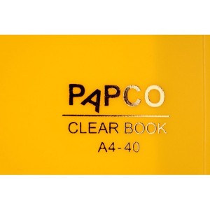 کلیر بوک 40 برگ پاپکو Papco A4-40