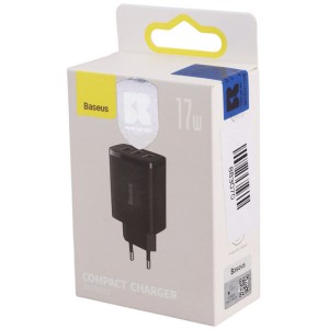 شارژر دیواری 12 وات باسئوس Compact CCXJ02010