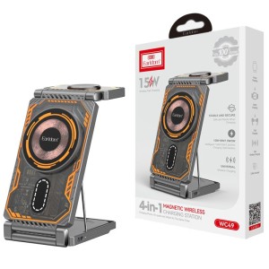 شارژر بی سیم فست شارژ و استند رومیزی Earldom ET-WC49 15W