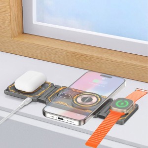 شارژر بی سیم فست شارژ و استند رومیزی Earldom ET-WC49 15W