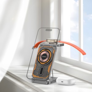 شارژر بی سیم فست شارژ و استند رومیزی Earldom ET-WC49 15W