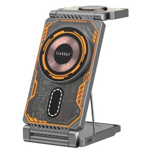 شارژر بی سیم فست شارژ و استند رومیزی Earldom ET-WC49 15W