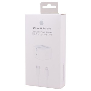 شارژر دیواری اورجینال 20 وات اپل iPhone 14 Pro Max PD 3A + کابل آیفونی