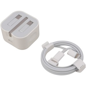 شارژر دیواری اورجینال 20 وات اپل iPhone 14 Pro Max PD 3A + کابل آیفونی