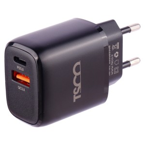 شارژر دیواری 20 وات تسکو TTC 65 QC3.0 PD 3A + کابل تایپ سی