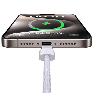 کابل تایپ سی فست شارژ 100 وات باسئوس P10375201212 طول 1 متر