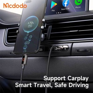 کابل تایپ سی فست شارژ 6 آمپر مک دودو CA-665 طول 1.2 متر