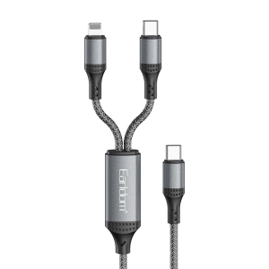 کابل دو سر فست شارژ 60 وات ارلدام EC-IC04 طول 1.2 متر