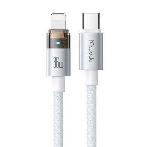 کابل تایپ سی به لایتنینگ فست شارژ 36 وات مک دودو CA-694 طول 1.2 متر