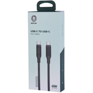 کابل دو سر تایپ سی فست شارژ 60 وات گرین لاین GNPVC60CTCBK طول 1 متر