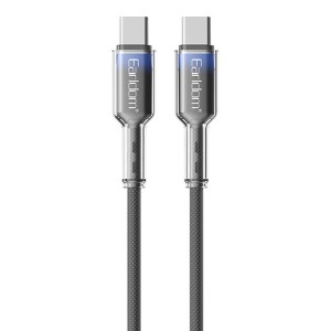 کابل دو سر تایپ سی فست شارژ 60 وات ارلدام EC-204C-C طول 1 متر