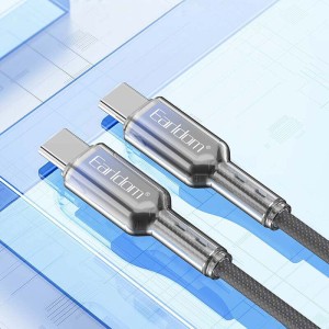 کابل دو سر تایپ سی فست شارژ 60 وات ارلدام EC-204C-C طول 1 متر