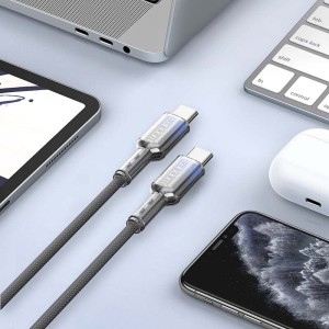 کابل دو سر تایپ سی فست شارژ 60 وات ارلدام EC-204C-C طول 1 متر