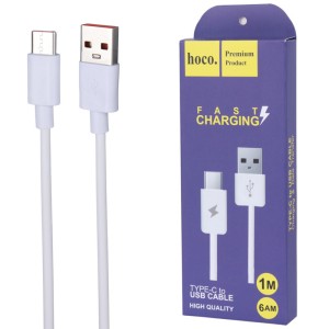 کابل تایپ سی فست شارژ Hoco Highcopy طول 1 متر