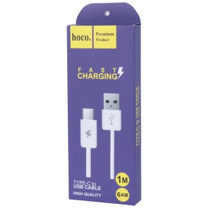 کابل تایپ سی فست شارژ Hoco Highcopy طول 1 متر