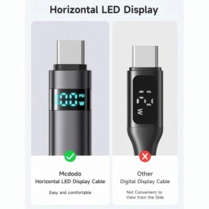 کابل تایپ سی فست شارژ 66 وات مک دودو CA-652 طول 1.2 متر