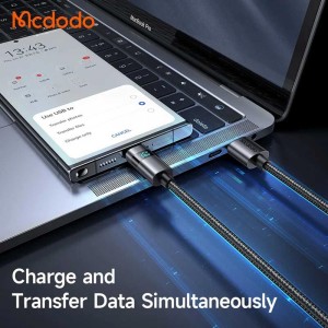 کابل تایپ سی فست شارژ 66 وات مک دودو CA-652 طول 1.2 متر