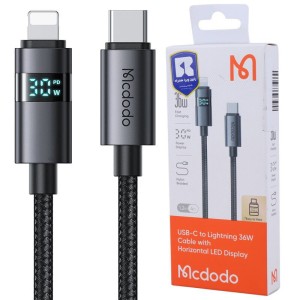 کابل تایپ سی به لایتنینگ فست شارژ 36 وات مک دودو CA-657 طول 1.2 متر