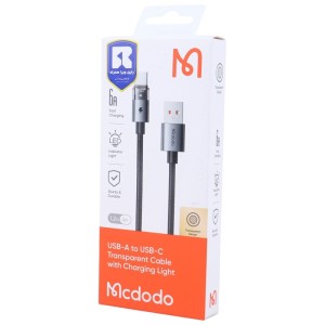 کابل تایپ سی فست شارژ 100 وات مک دودو CA-689 طول 1.2 متر