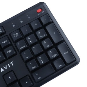 کیبورد و موس بی سیم هویت KB261WB