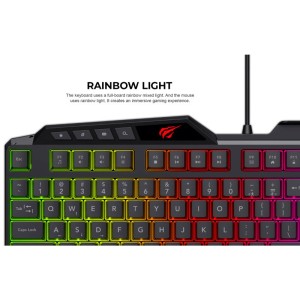 کیبورد و موس گیمینگ هویت Gamenote KB889CM + پد موس