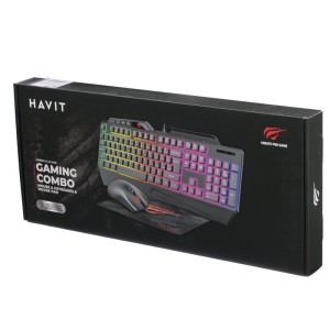 کیبورد و موس گیمینگ هویت Gamenote KB889CM + پد موس