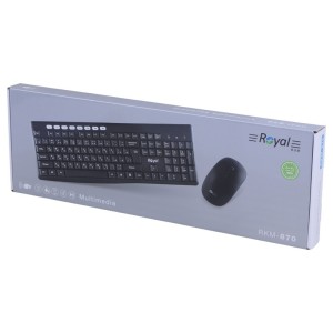 کیبورد و موس بی سیم رویال RKM-870