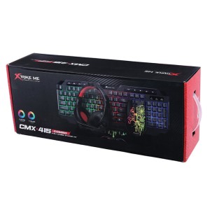 کیبورد و موس گیمینگ ایکستریکمی CMX-415 + هدست و پد موس