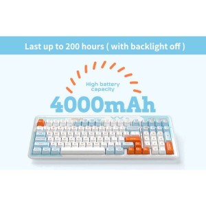 کیبورد بی سیم گیمینگ KW99