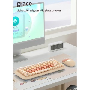 کیبورد و موس بی سیم مافی Candy Mixed Little Bear Diary