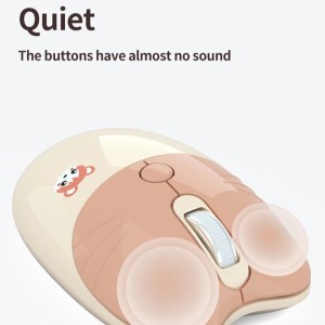 کیبورد و موس بی سیم مافی Candy Mixed Little Bear Diary