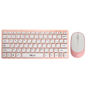 کیبورد و موس بی سیم رویال RKM-810