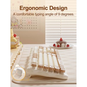 کیبورد و موس بی سیم مافی Ice Cream