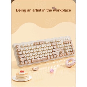 کیبورد و موس بی سیم مافی Ice Cream