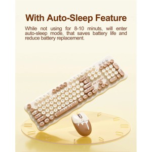 کیبورد و موس بی سیم مافی Ice Cream