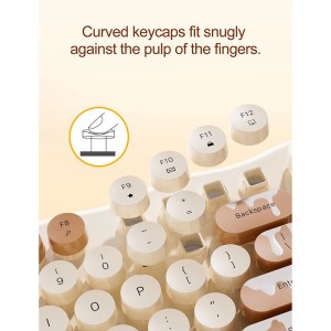 کیبورد و موس بی سیم مافی Ice Cream