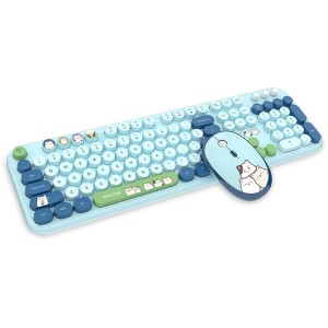 کیبورد و موس بی سیم مافی Silly Cat