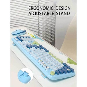 کیبورد و موس بی سیم مافی Silly Cat