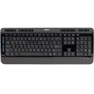کیبورد بی سیم هیسکا HX-KE235W