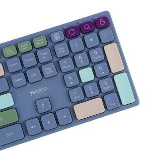 کیبورد و موس بی سیم یسیدو KB19